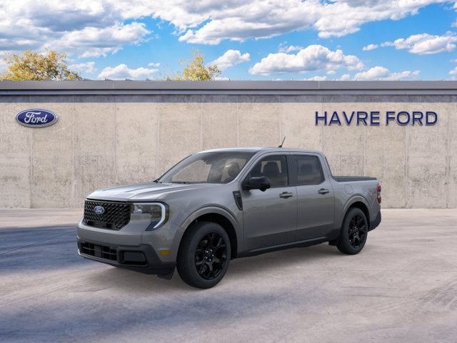2026 Ford Maverick Lariat in Carbonized Gray Metallic — front three-quarter view